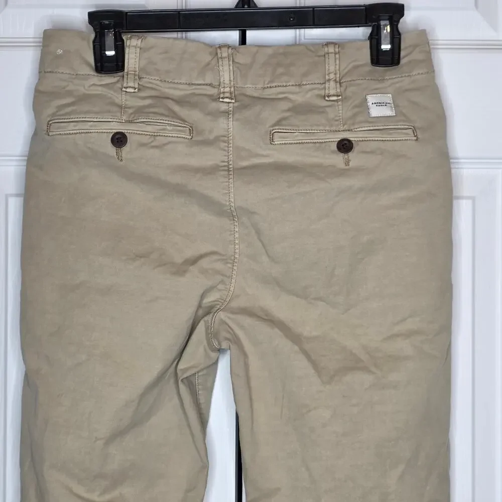American Eagle Flex Slim Men's Khaki Pants 28x32